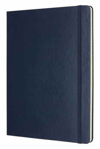 Блокнот Moleskine CLASSIC QP090B20 XLarge 190х250мм 192стр. линейка твердая обложка синий