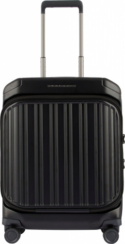 Чемодан Piquadro PQ LIGHT (BV4426PQL/NO) 40x55x23см 40л. 2.784кг. поликарбонат черный матов.