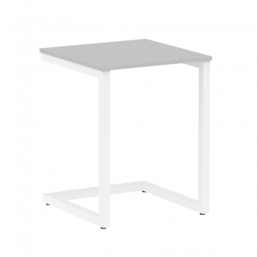 Home Office Стол письменный VR.SP-2-58 Серый/Белый металл 580*600*750