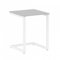 Home Office Стол письменный VR.SP-2-58 Серый/Белый металл 580*600*750