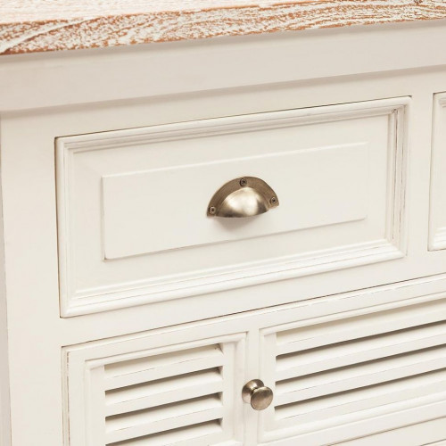 Комод Secret De Maison RIVIERA ( mod.2149A), дерево манго, 102х40х100см, Antique white/white wash