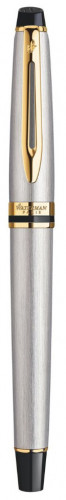Ручка роллер Waterman Expert 3 (CWS0951980) Steel GT F черн. черн. подар.кор.