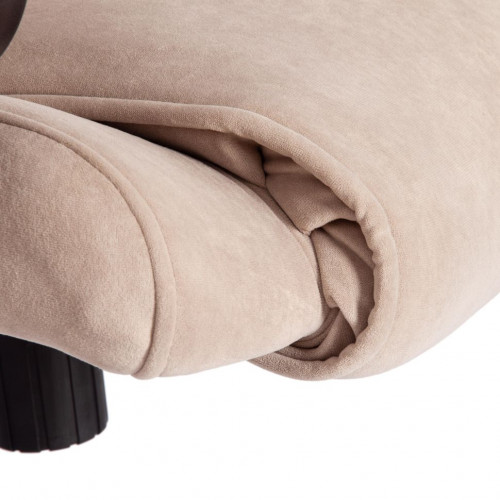 Кресло BERGAMO хром (22), флок , бежевый, 7