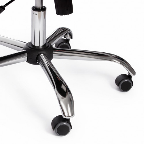 Кресло BERGAMO хром (22), флок , бежевый, 7