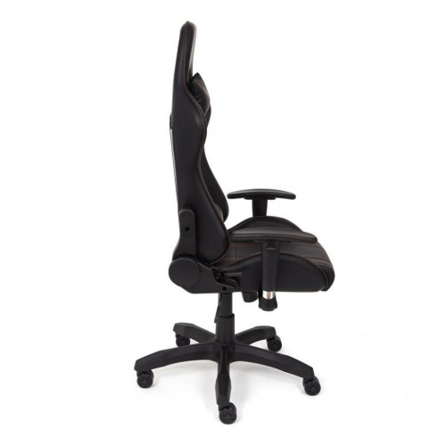 Кресло iCar , кож/зам, черный/коричневый