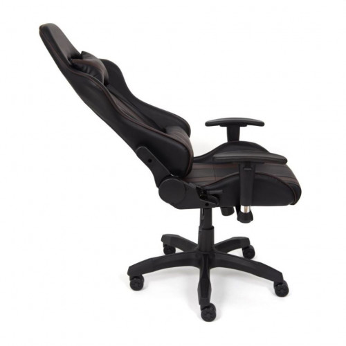Кресло iCar , кож/зам, черный/коричневый