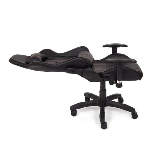 Кресло iCar , кож/зам, черный/коричневый