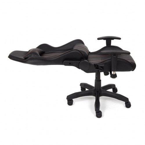 Кресло iCar , кож/зам, черный/коричневый