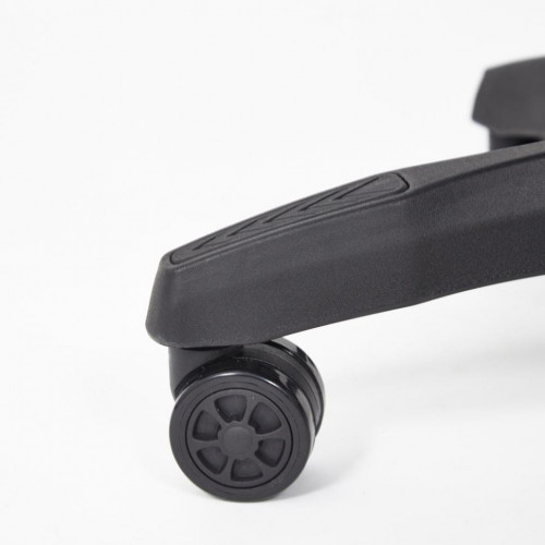 Кресло iCar , кож/зам, черный/коричневый