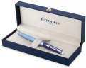 Ручка роллер Waterman Hemisphere Colour Blocking (2179926) Blue CT F черн. черн. подар.кор.