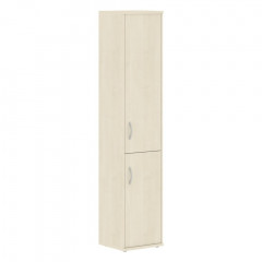 Шкаф колонка с глухой средней и малой дверьми СУ-1.3Пр Клен* 406х365х1975