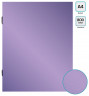 Папка-короб на резинке Silwerhof Perlen 255121-73 пластик 0.8мм A4 сиреневый металлик