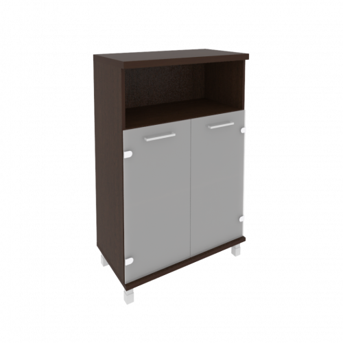 First Шкаф средний широкий KST-2.2 Венге 801*432*1260