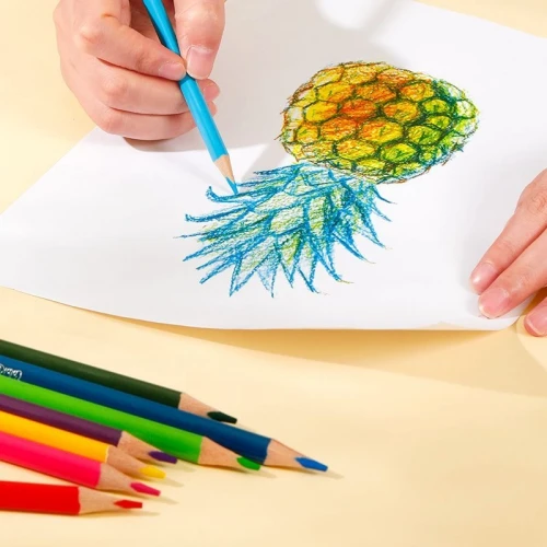 Карандаши цв. Deli EC132-12 ColoRun трехгран. дерево 12цв. коробка/европод.