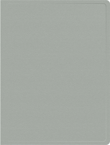 Папка метал.пруж.скоросш. Buro -ECB04PGREY A4 пластик 0.5мм серый