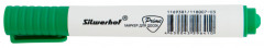 Маркер для досок Silwerhof Prime пулевидный пиш. наконечник 1-3мм зеленый коробка
