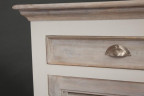 Комод Secret De Maison RIVIERA ( mod.305060 ), дерево манго, 88х175х45см, Antique white/white wash