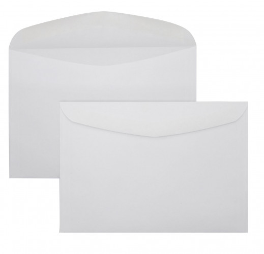 Конверт Buro 250.100 C5 162x229мм белый клеевой слой 80г/м2 (pack:100pcs)