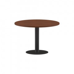 Конференц стол ПРГ-100 Орех Французский/Антрацит D1000х750