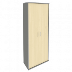 Riva Шкаф высокий широкий А.СТ-1.9 Клён металлик 770*365*1980