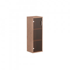 Шкаф колонка со стеклянной дверью СУ-2.4 Ясень Шимо 406*365*1200 IMAGO