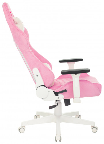 Кресло игровое A4Tech Bloody GC-310 розовый сиденье розовый крестов.
