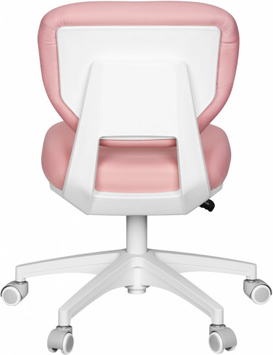 Кресло детское Cactus CS-CHR-3594PK розовый крестов. пластик белый