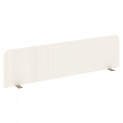 Estetica Экран продольный (ткань-СЕТКА) ES.TEKR.S-158 White/Латте металл 1580 *410*18