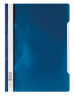 Папка-скоросшиватель Durable 2573-07 A4 прозрач.верх.лист ПВХ синий