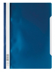 Папка-скоросшиватель Durable 2573-07 A4 прозрач.верх.лист ПВХ синий