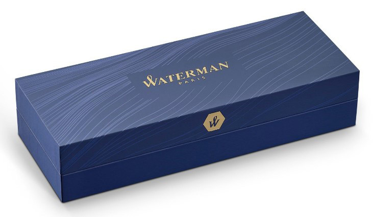Ручка роллер Waterman Hemisphere (CWS0920850) Matte Black CT F черн. черн. подар.кор.
