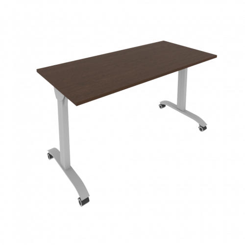 Mobile System Стол складной мобильный СМ-5 Венге/Тёмно-серый металл 1400*650*757