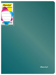 Папка с 60 прозр.вклад. Silwerhof Perlen 292961-75 A4 1мм карман зеленый металлик