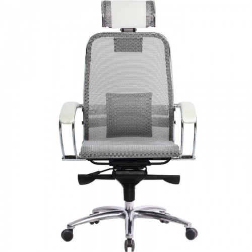 Кресло Метта Samurai S-2.04 MPES белый, сетчатая ткань