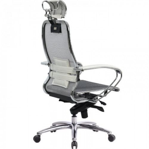 Кресло Метта Samurai S-2.04 MPES белый, сетчатая ткань