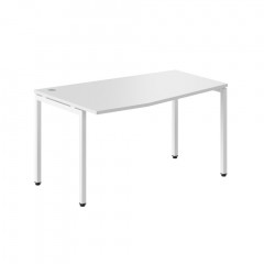 Стол эргономичный XSCT 149(L) Белый/Белый 1400х900х750 XTEN-S