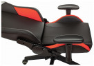 Кресло игровое Zombie HERO BATTLEZONE PRO черный/красный эко.кожа с подголов. крестов. пластик