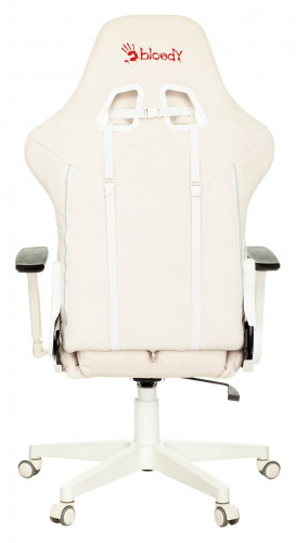 Кресло игровое A4Tech Bloody GC-320 белый сиденье белый крестов.