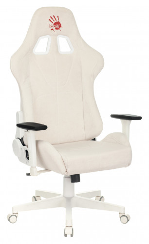 Кресло игровое A4Tech Bloody GC-320 белый сиденье белый крестов.