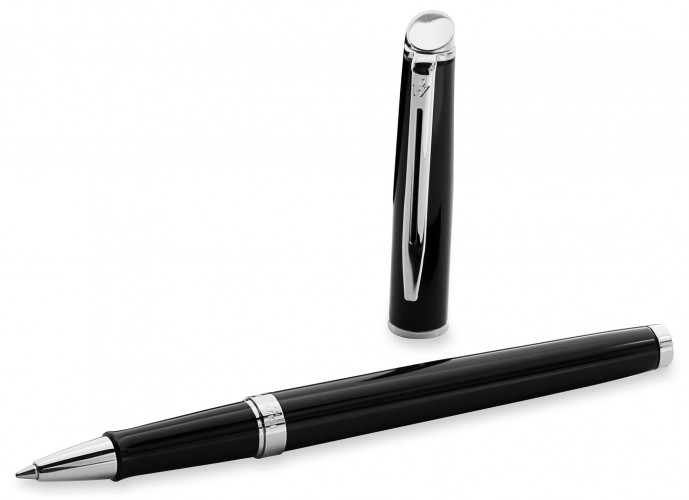 Ручка роллер Waterman Hemisphere (CWS0920550) Mars Black CT F черн. черн. подар.кор.