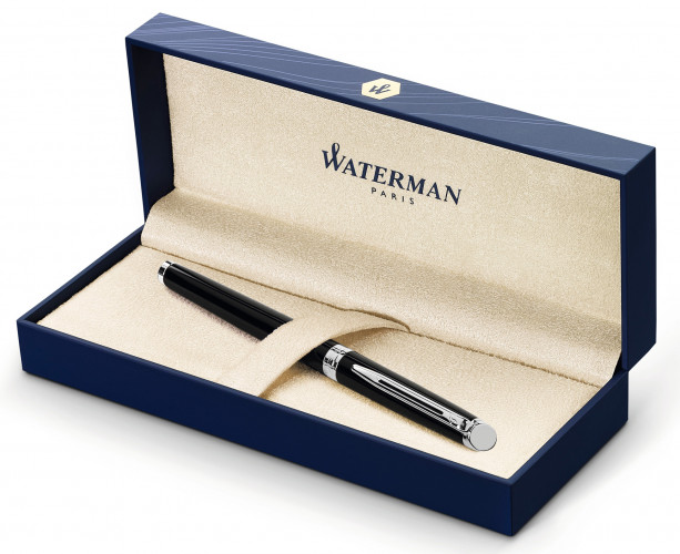 Ручка роллер Waterman Hemisphere (CWS0920550) Mars Black CT F черн. черн. подар.кор.