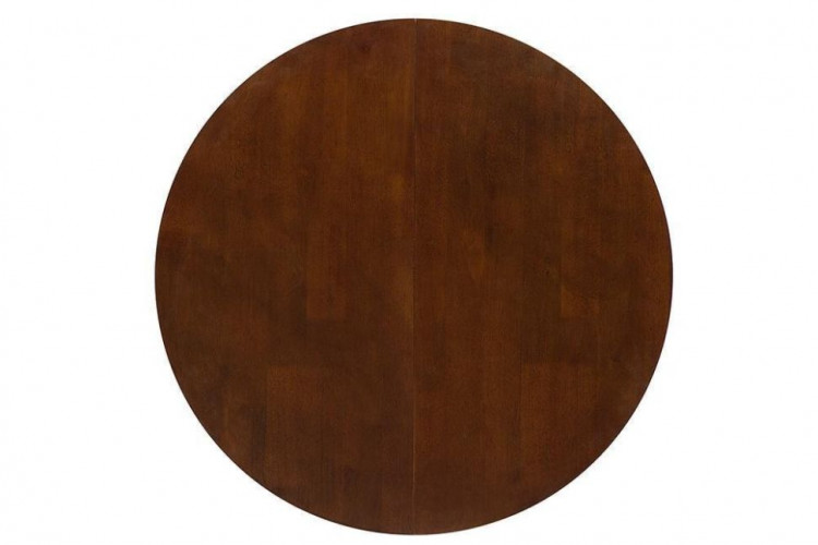 Cairo / Каир (CT4260)  Стол обеденный раскладной , дерево гевея, 100(133)х100х75см, Античный белый/Тёмный Дуб