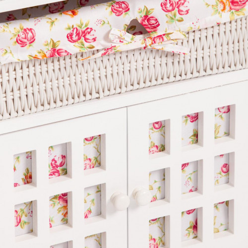 Комод с 2-мя корзинами Secret De Maison LE RAY ( mod.TT-WC004 ), МДФ+Павловния, 45*30*73, Белый (White)