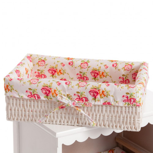 Комод с 2-мя корзинами Secret De Maison LE RAY ( mod.TT-WC004 ), МДФ+Павловния, 45*30*73, Белый (White)