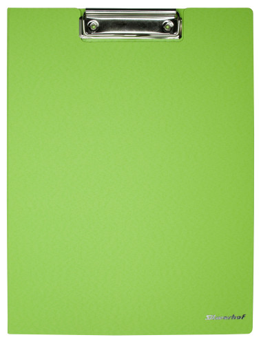 Папка клип-борд Silwerhof 957023 A4 полифом 1.8мм салатовый