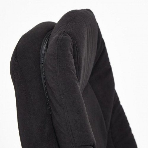 Кресло COMFORT LT, флок , черный, 35