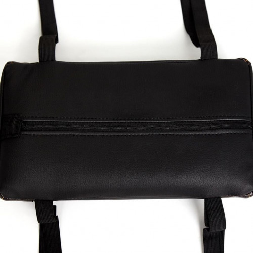 Кресло iChess, кож/зам, черный/коричневый