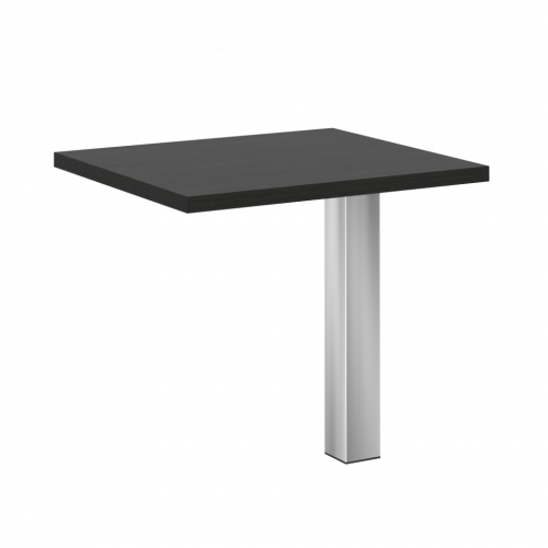 Yalta Брифинг-приставка M-LT.BR-1 Суар тёмный/Нерж. сталь 800*700*750