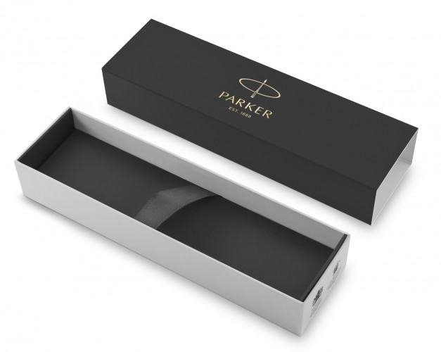 Ручка роллер Parker IM Premium T323 (1931686) Grey GT F черн. черн. подар.кор.