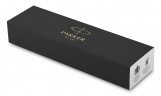 Ручка роллер Parker IM Premium T323 (1931686) Grey GT F черн. черн. подар.кор.